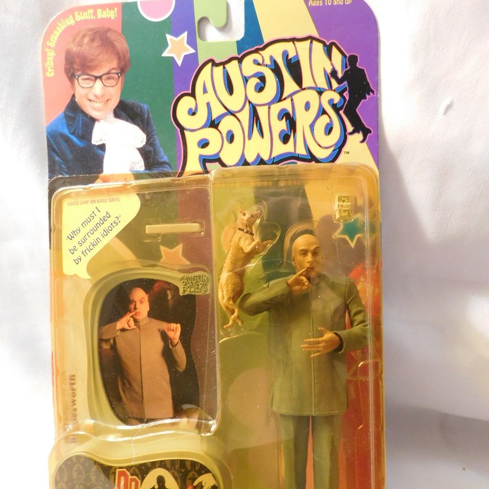 Vintage Austin Powers Dr. Evil McFarlane Action Figure